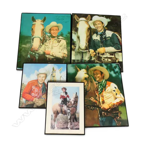  5 COWBOY PRINTS LARGEST 720x600mm