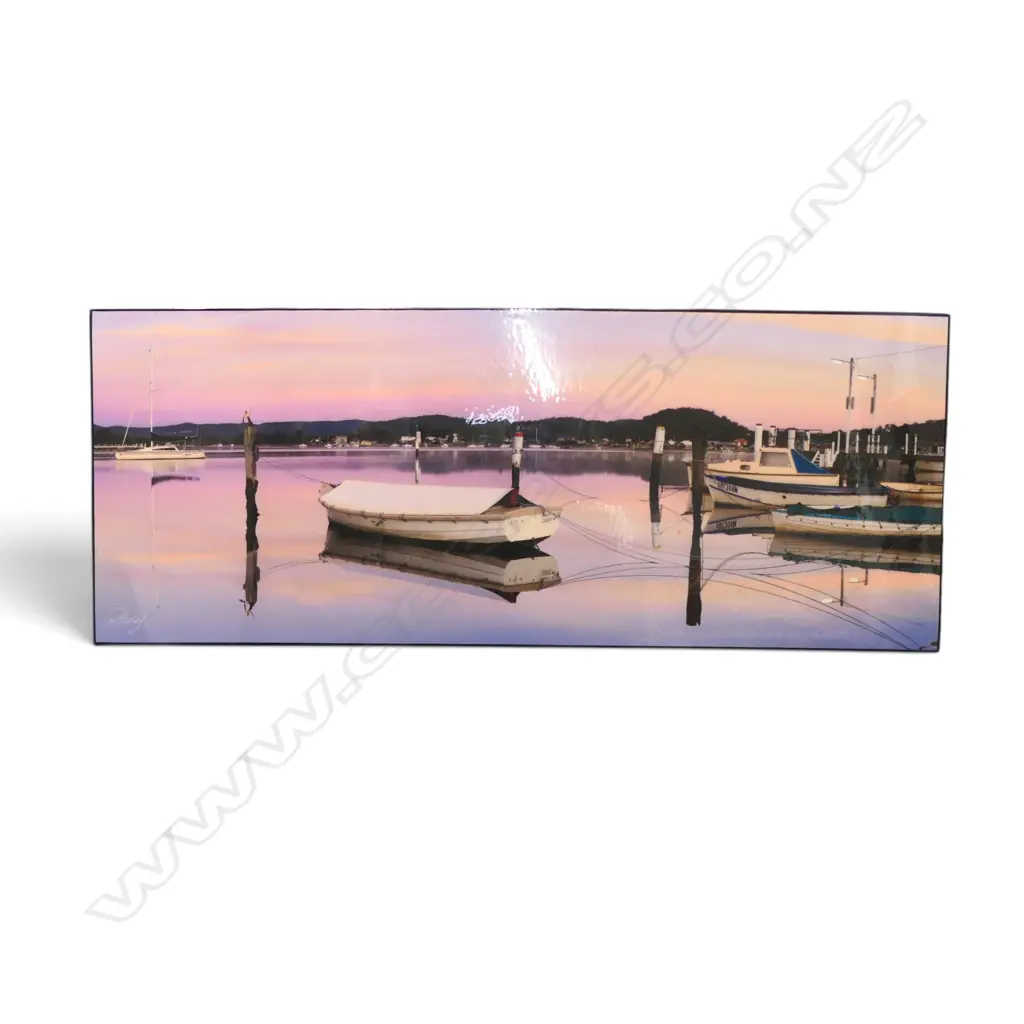 HARBOUR PHOTO PRINT 400x1000mm Image 1++