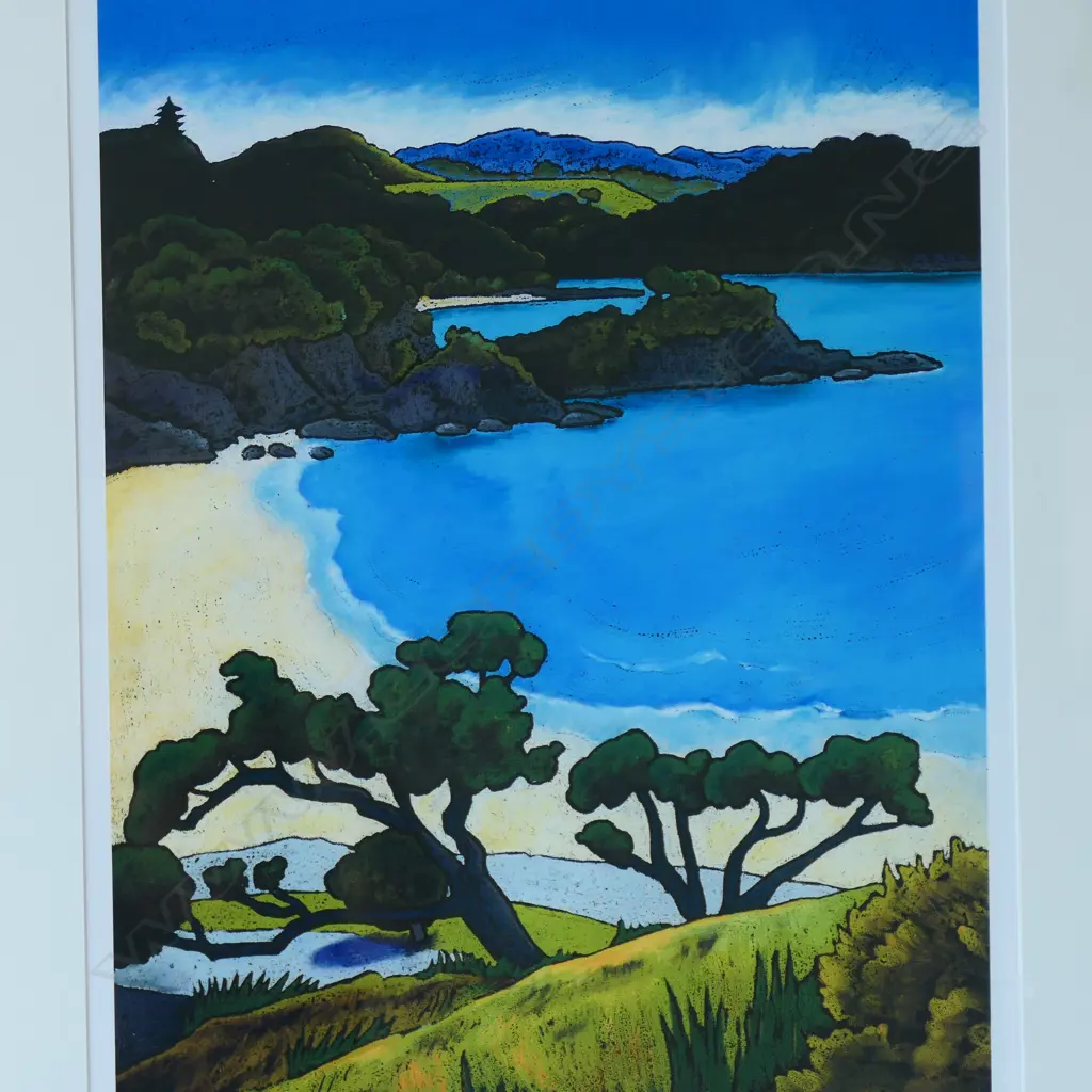 WENDY LEACH, COASTAL VIEW, INKJET PRINT ED. 10/250, 495 X 380MM Image 1++