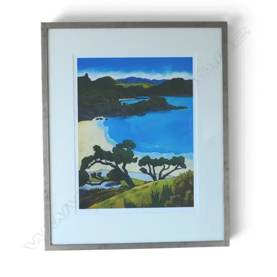 WENDY LEACH, COASTAL VIEW, INKJET PRINT ED. 10/250, 495 X 380MM