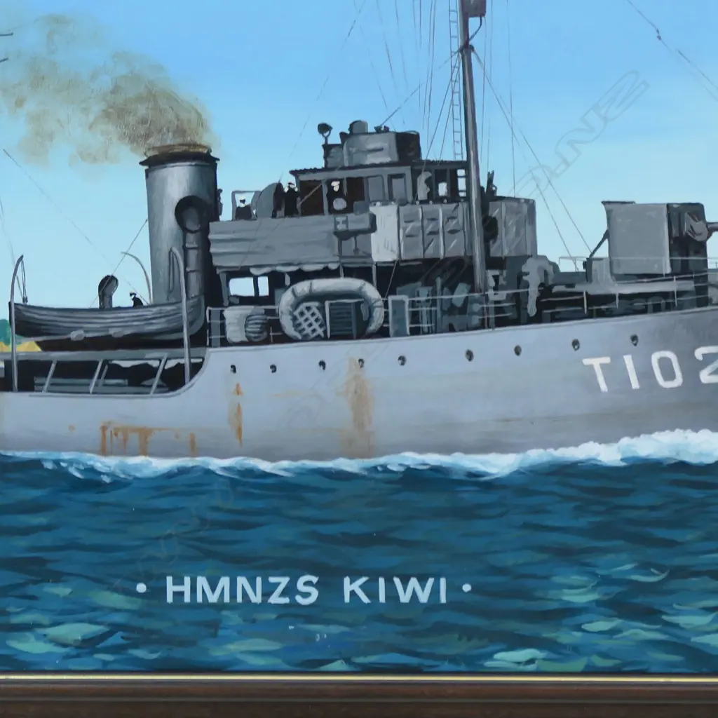Denis Bourke (NZ) 'HMNZS Kiwi', Image 1++