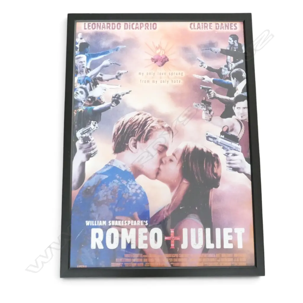 FRAMED ROMEO AND JULIET MOVIE POSTER  Image 1++