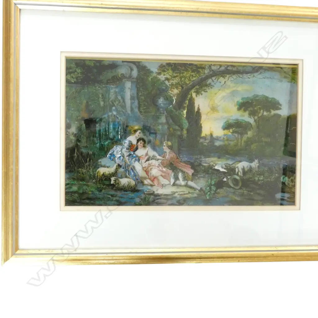 GROUP OF EIGHT CLASSICAL PRINTS, INCL. VERNON WARD, LEONARDO, ETC Image 1++