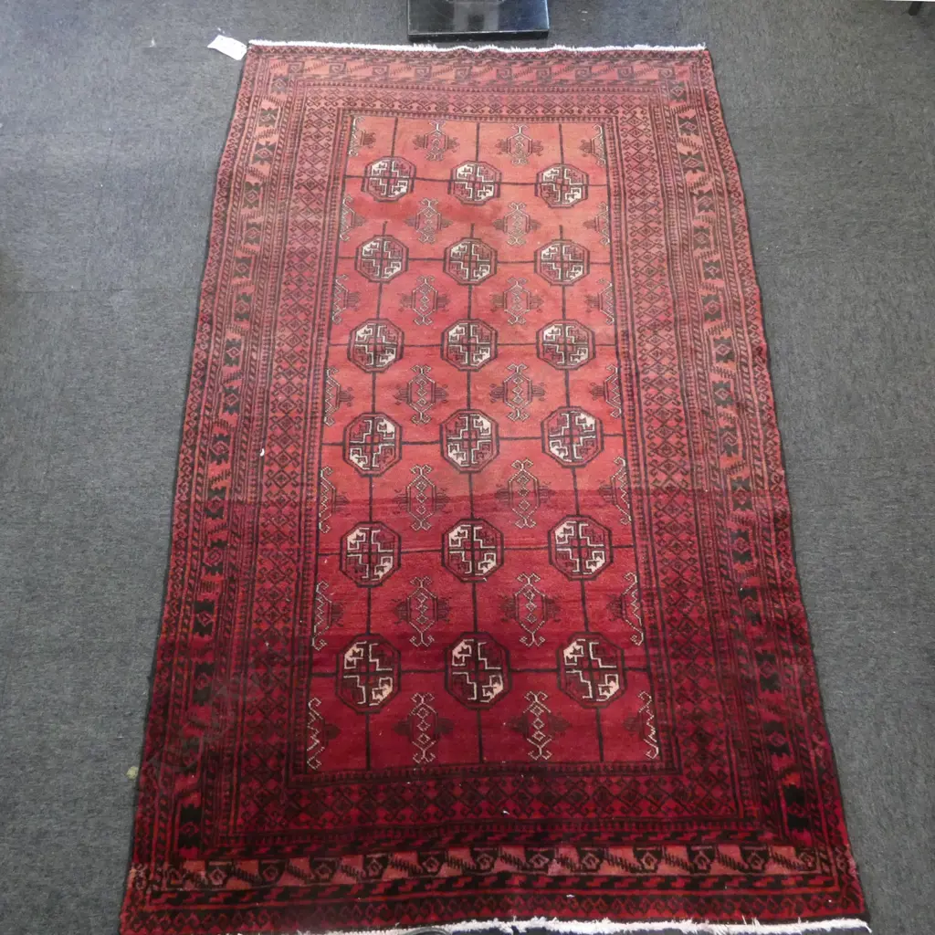 HAND KNOTTED WOOL PILE RUG  Image 1++