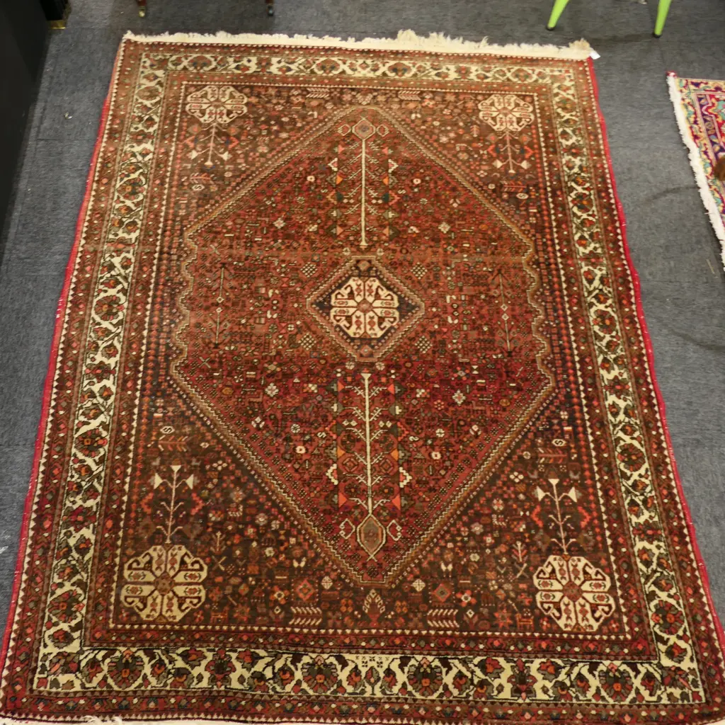 HAND KNOTTED WOOL PILE RUG  Image 1++