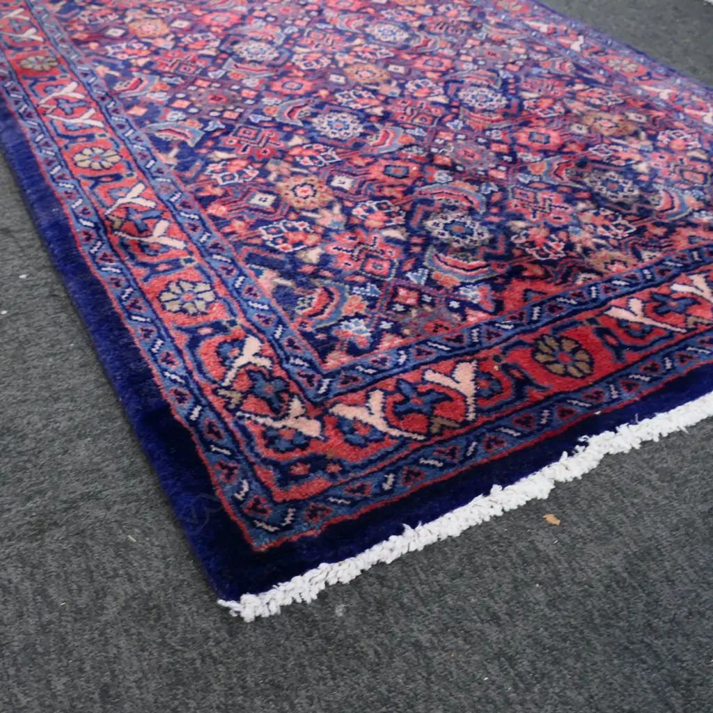 HAND KNOTTED WOOL PILE RUNNER 3180x1060mm Image 1++