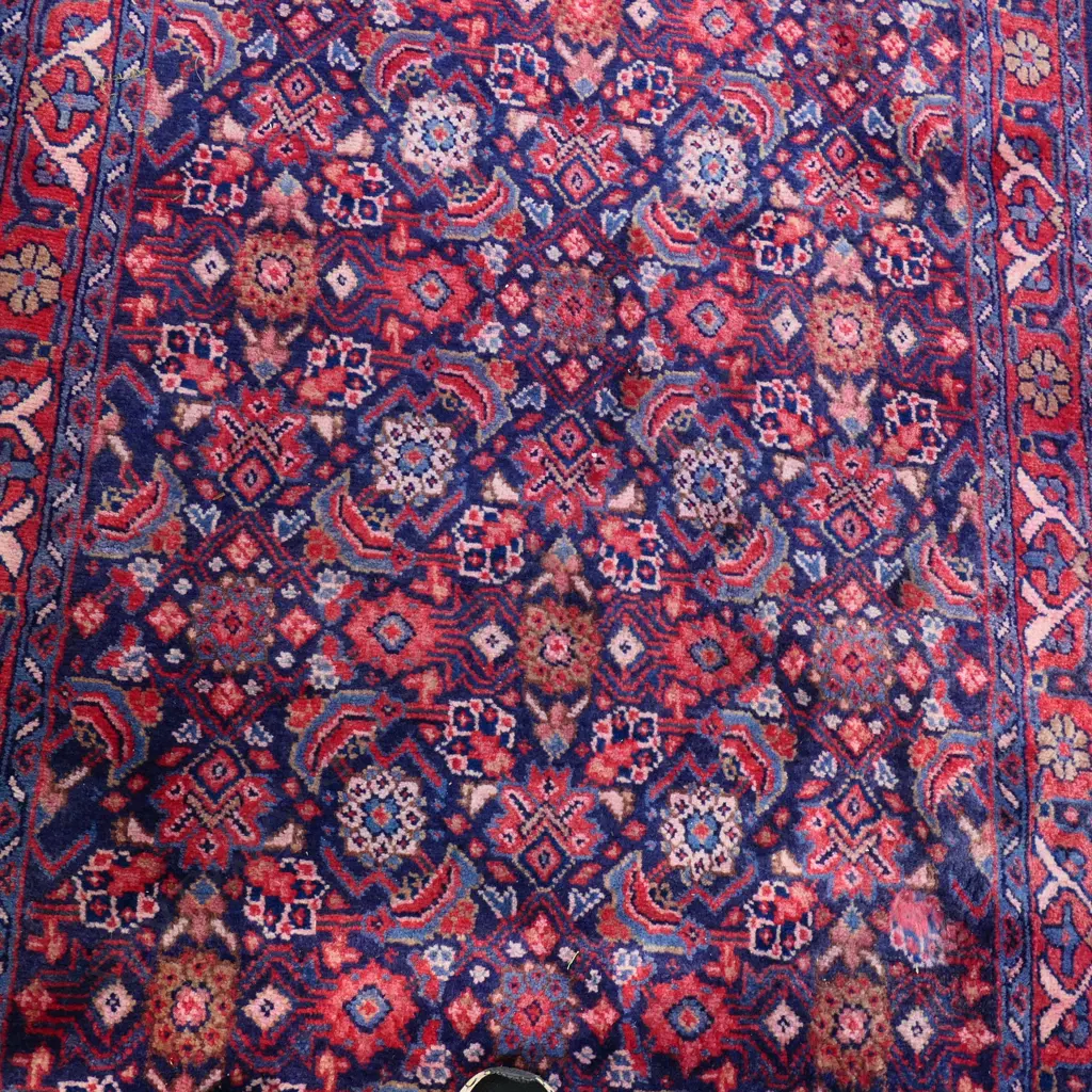 HAND KNOTTED WOOL PILE RUNNER 3180x1060mm Image 1++