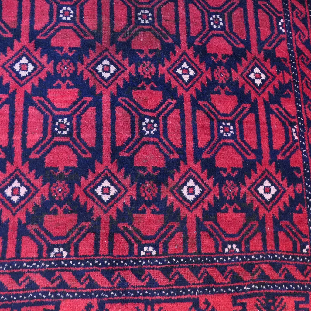 HAND KNOTTED WOOL PILE RUG Image 1++