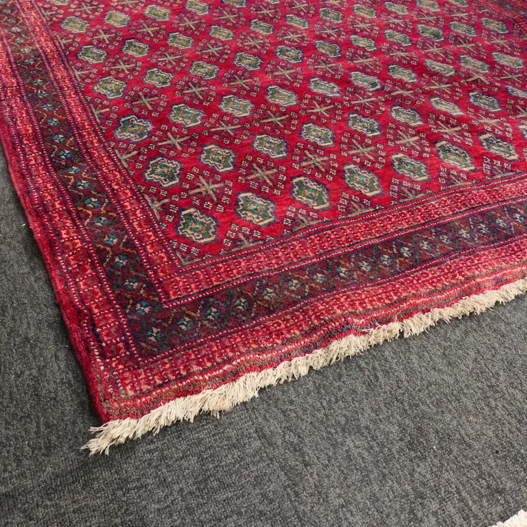 HAND KNOTTED WOOL PILE RUNNER Image 1++