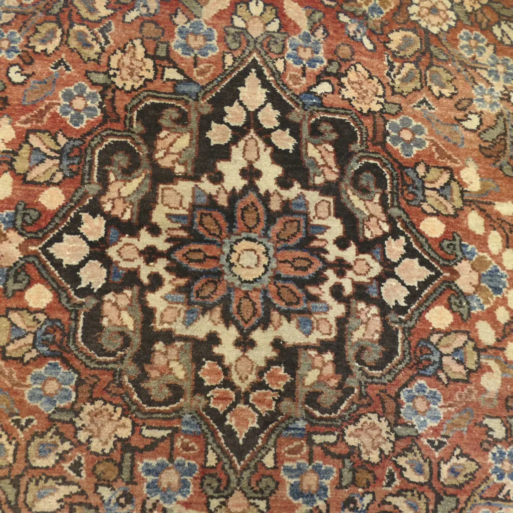 HAND KNOTTED WOOL PILE RUG  Image 1++