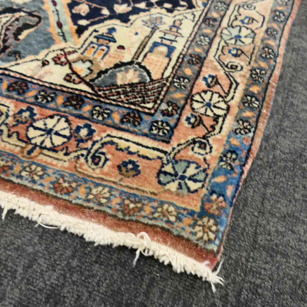 HAND KNOTTED WOOL PILE RUG 1560x1000mm Image 1++