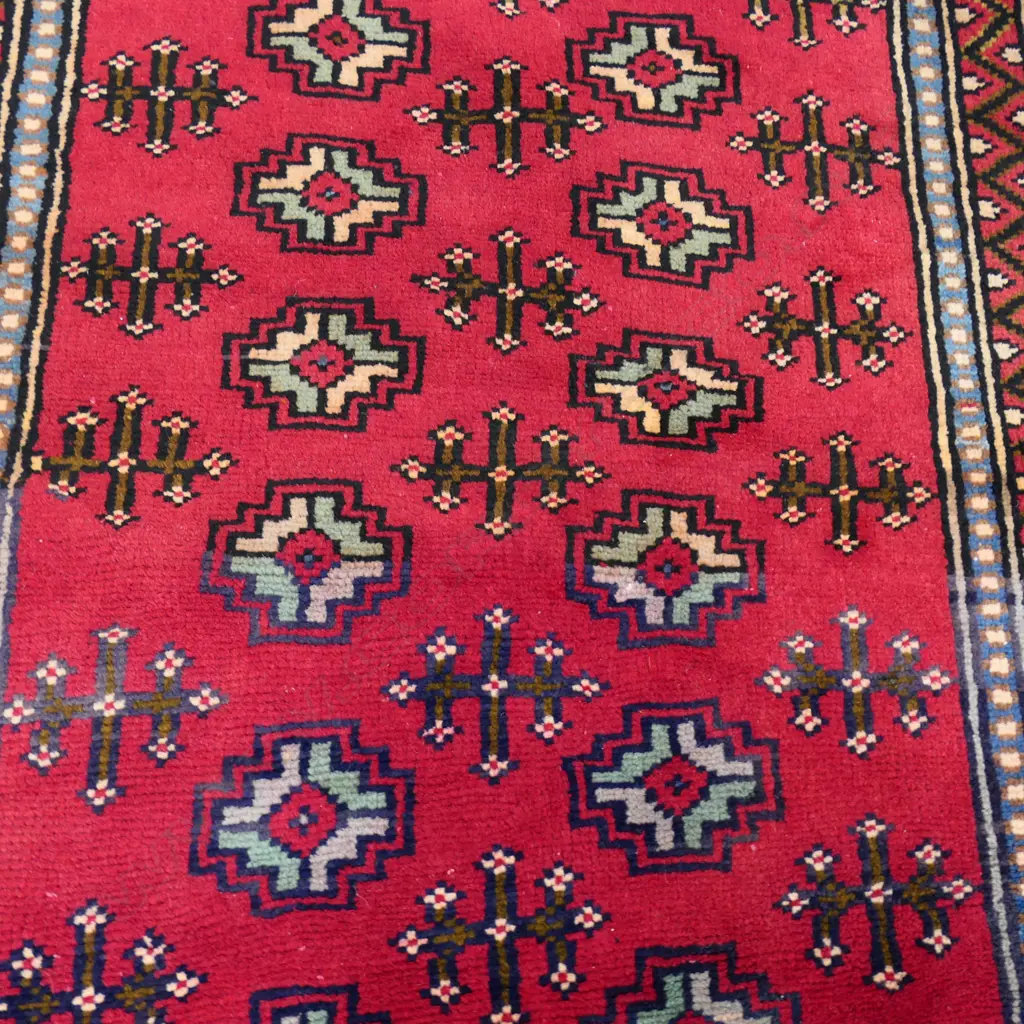 HAND KNOTTED WOOL PILE RUG  Image 1++