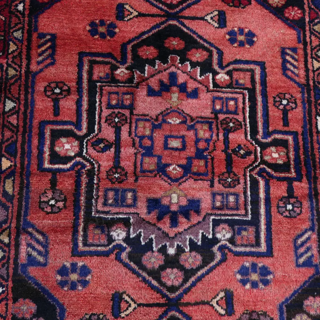 HAND KNOTTED WOOL PILE RUNNER Image 1++