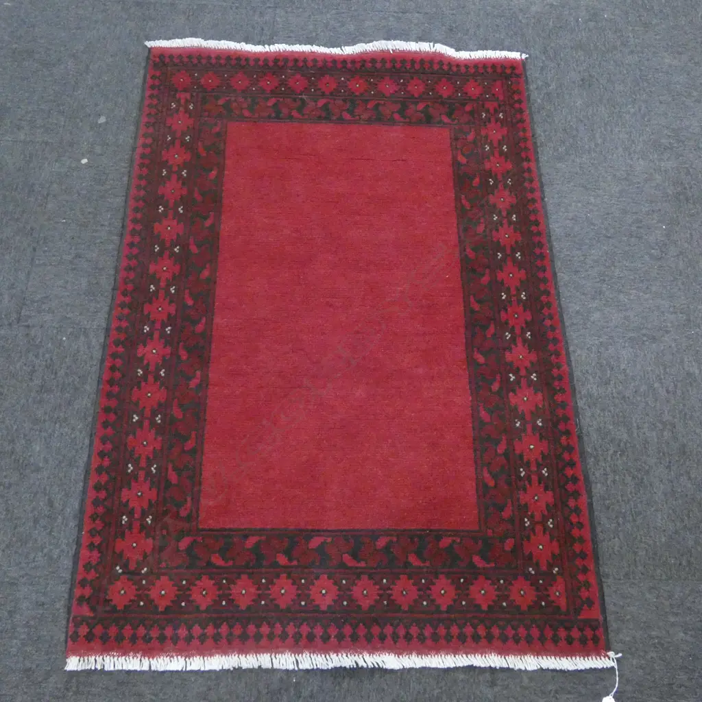 TURKMAN HAND KNOTTED CARPET 1500 X 1000 MM Image 1++