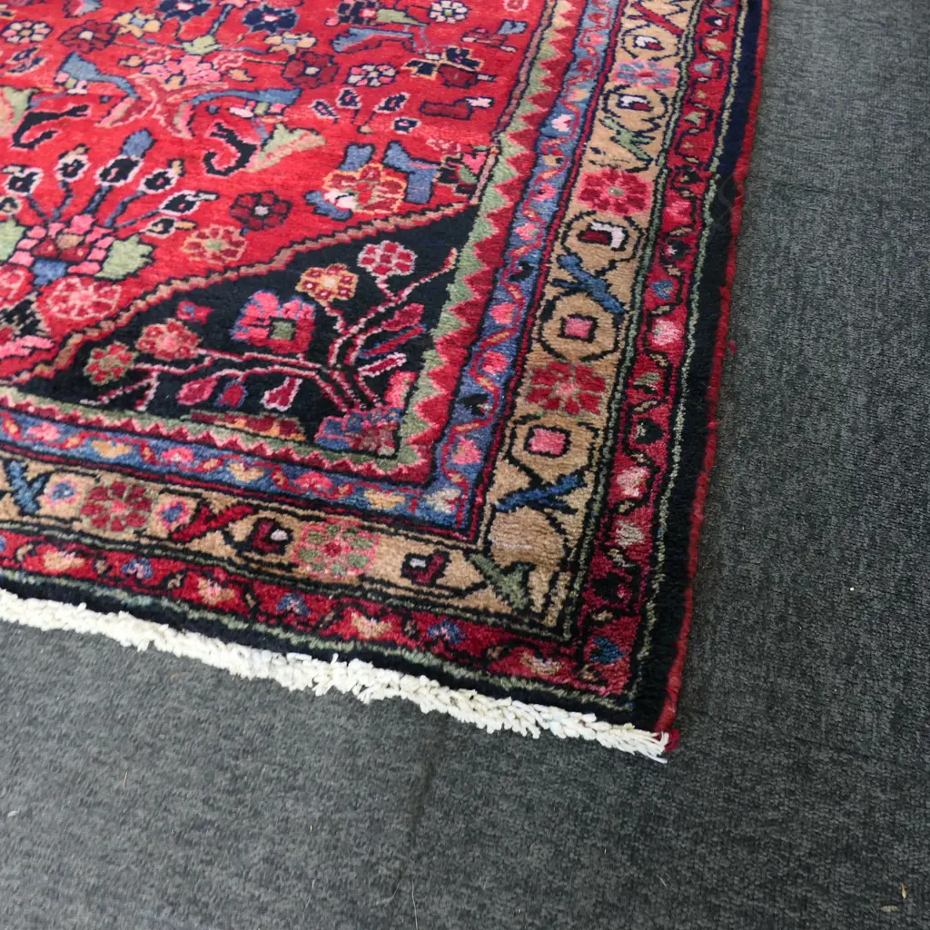 HAND KNOTTED WOOL PILE LILIHAN RUNNER Image 1++