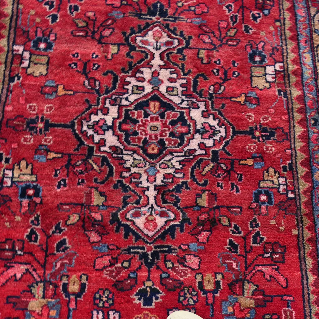 HAND KNOTTED WOOL PILE LILIHAN RUNNER Image 1++