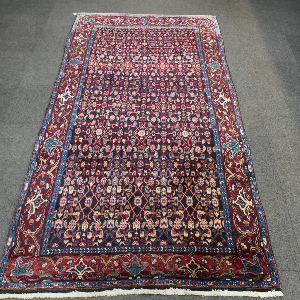 HAND KNOTTED WOOL PILE RUG 2630x1530mm Image 1++
