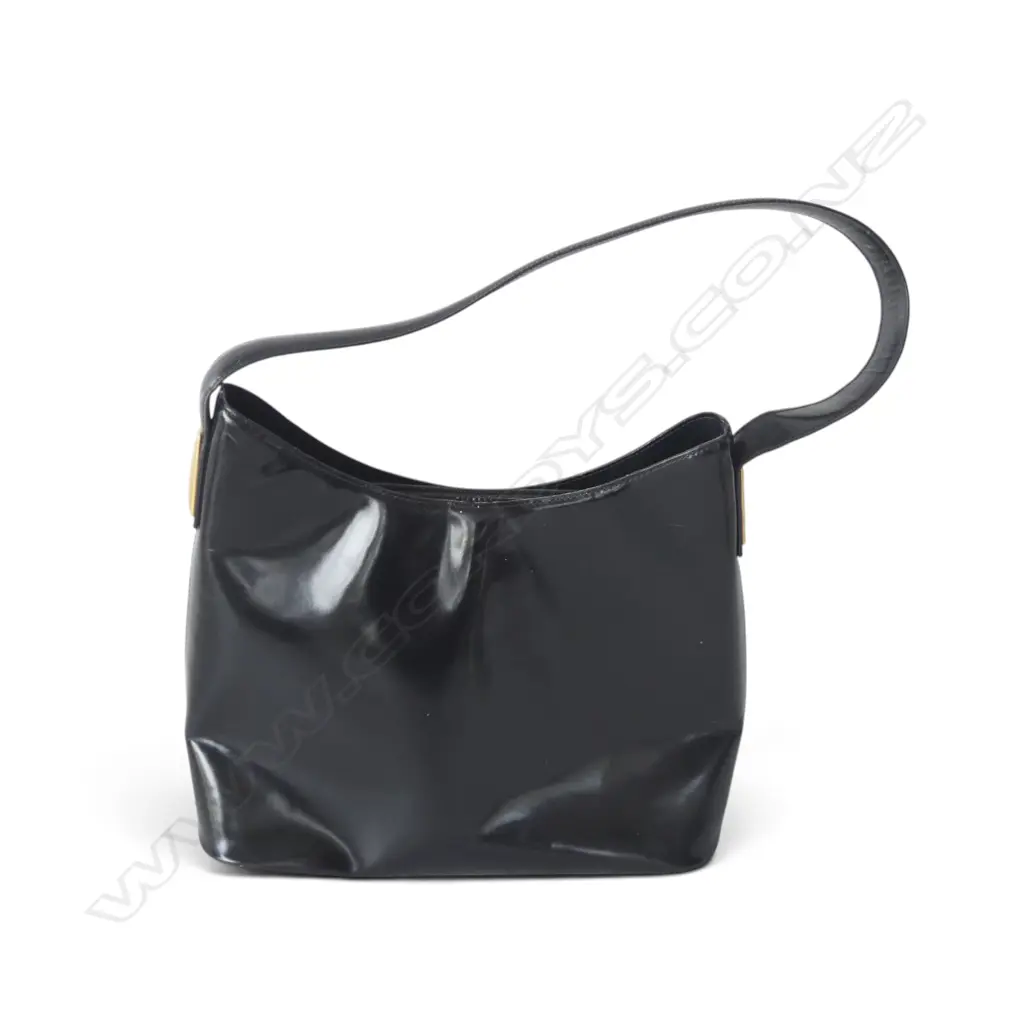 PIERRE CARDIN VINTAGE BLACK SHOULDER BAG , 210 X 260MM Image 1++