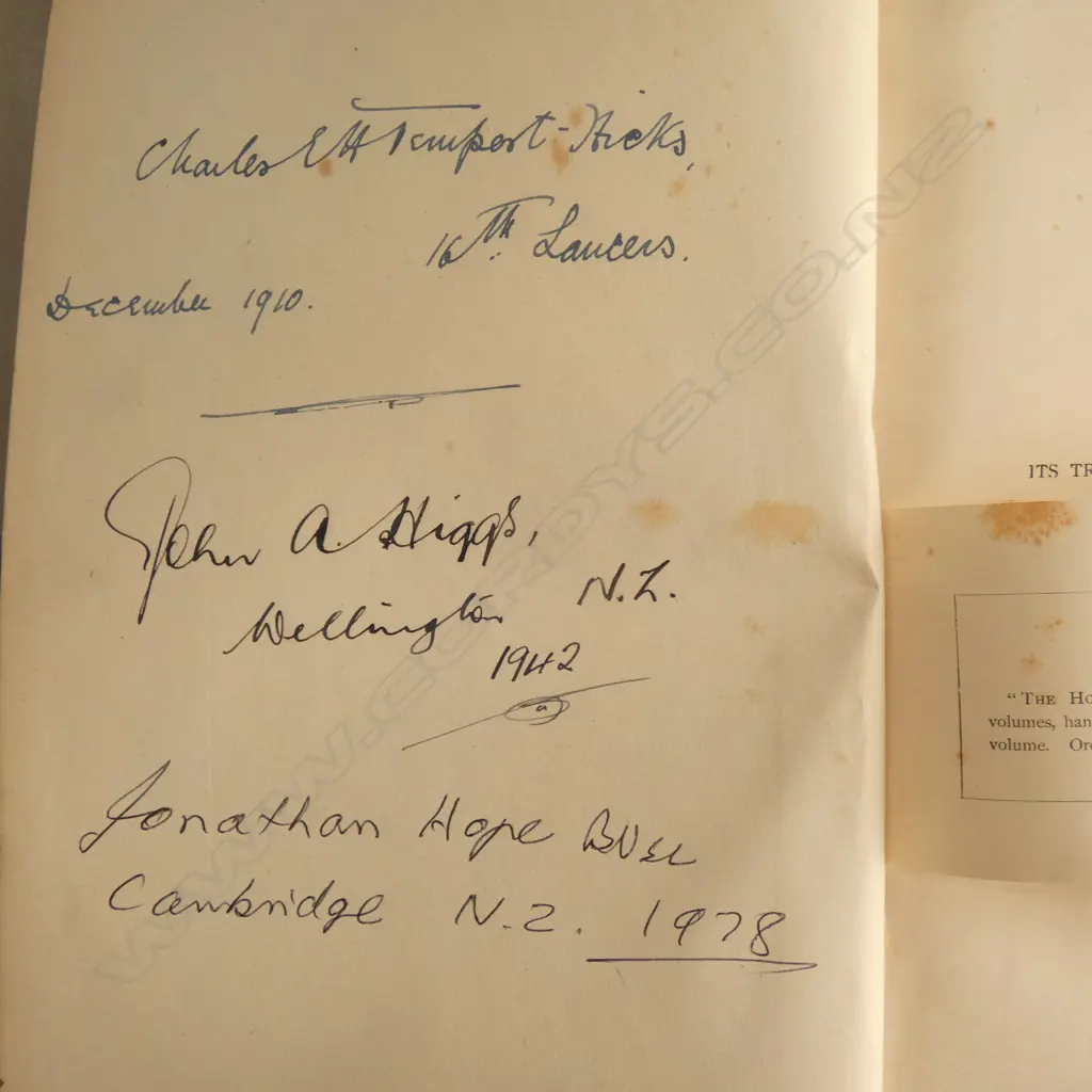 9 VOLS SET 'THE HORSE ITS TREATMENT IN HEALTH & DISEASE' ed. PROF. J. WORTLEY AXE, LONDON 1906 1 SIGNED BY JOHN A. HIGGS Image 1++