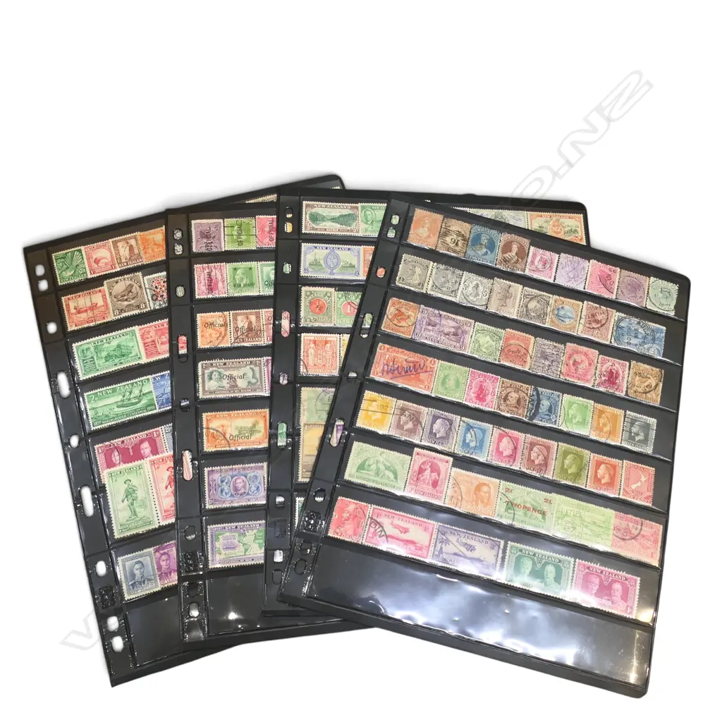 4 PAGES STAMPS Image 1++