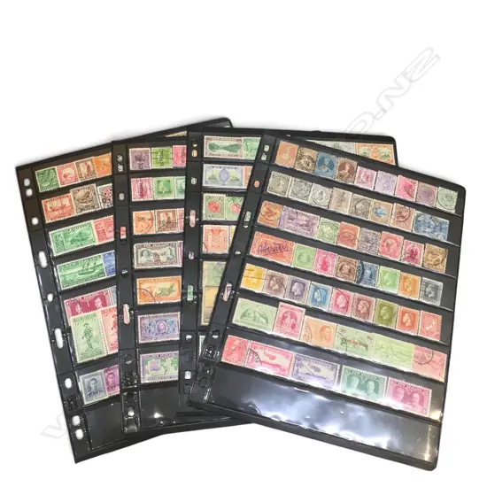 4 PAGES STAMPS