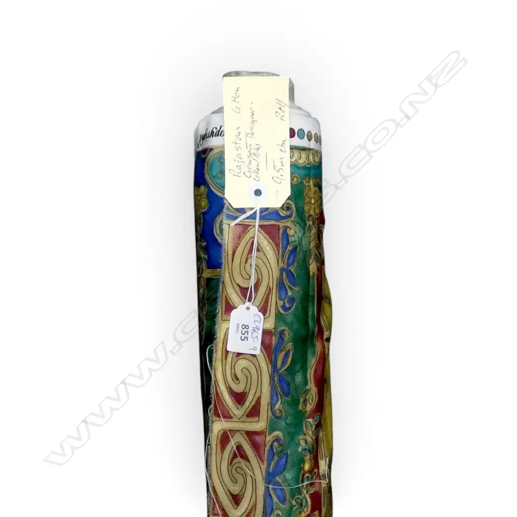 FABRIC BOLT; RAJASTAN COTTON, CROWSAN DESIGNER, COTTON, 9.5M Image 1++