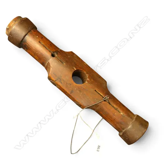 Used to drive caulking (such as strands of tarred oakum or cotton