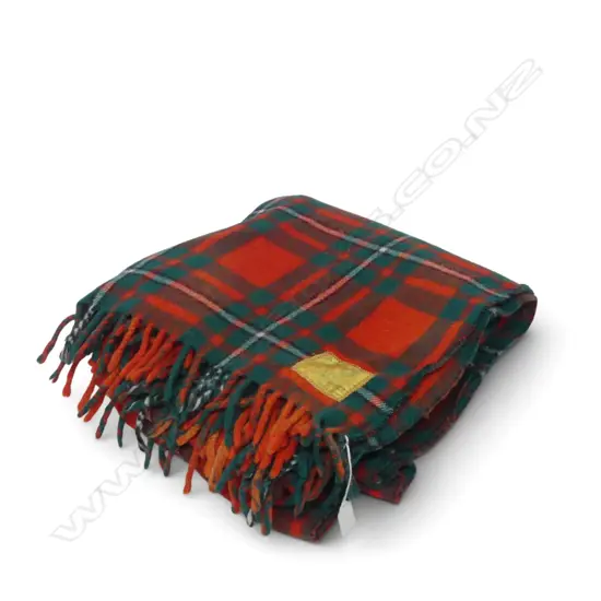 DAYLESFORD TARTAN WOOL BLANKET