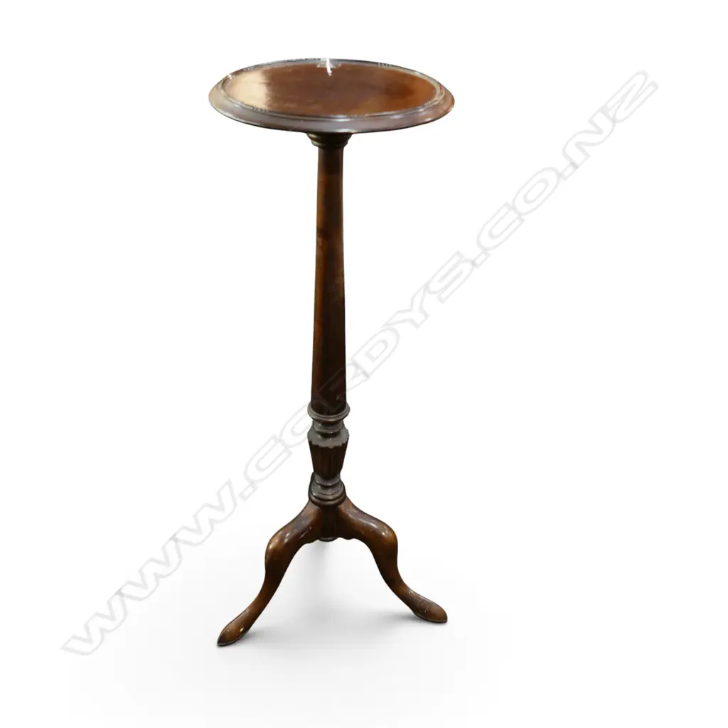 VINTAGE MAHOGANY TORCHERE H.910mm Image 1++