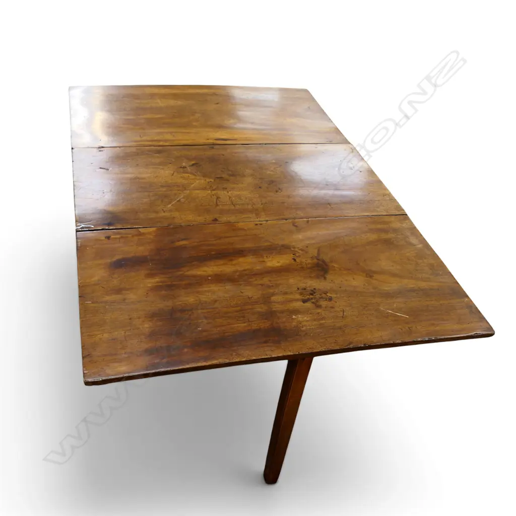 ANTIQUE MAHOGANY DROP SIDE TABLE 1050x515x700mm Image 1++
