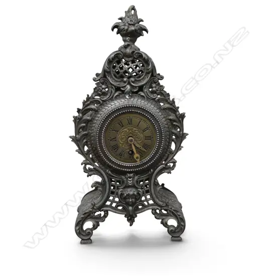VINTAGE MANTEL CLOCK H.420mm