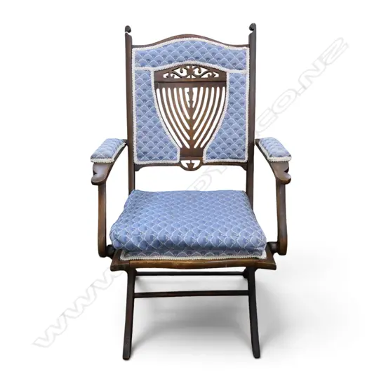EDWARDIAN FOLDING CHAIR