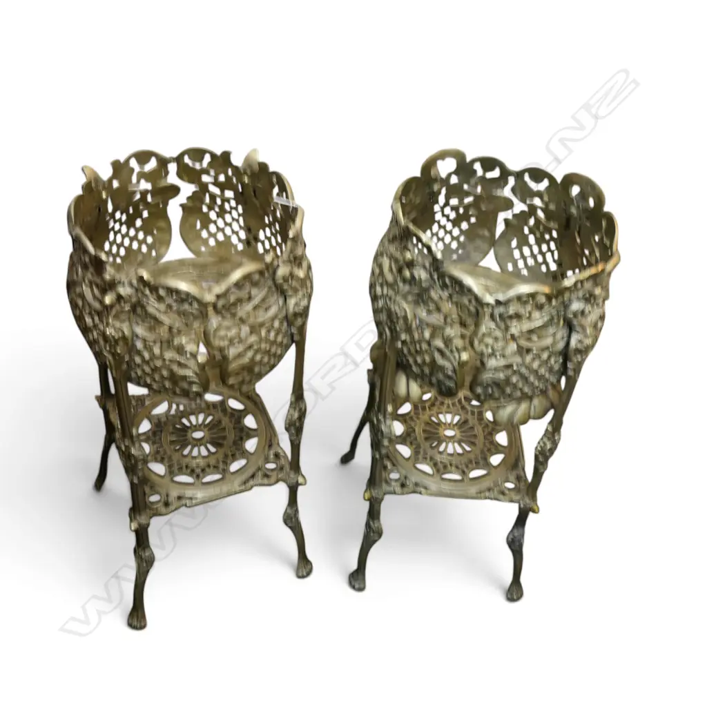 PR METAL ORNATE PLANT STANDS H.660mm Image 1++