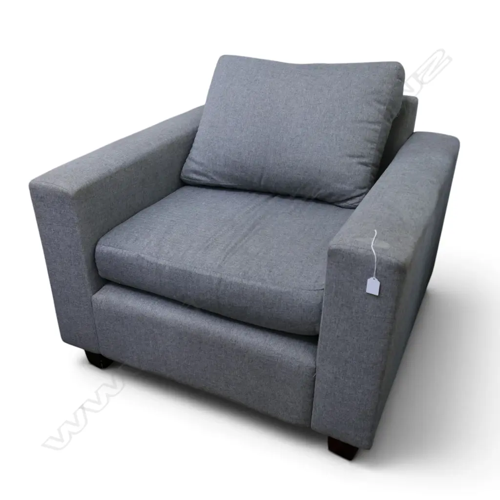 MODERN GRAY ARMCHAIR W.940mm Image 1++
