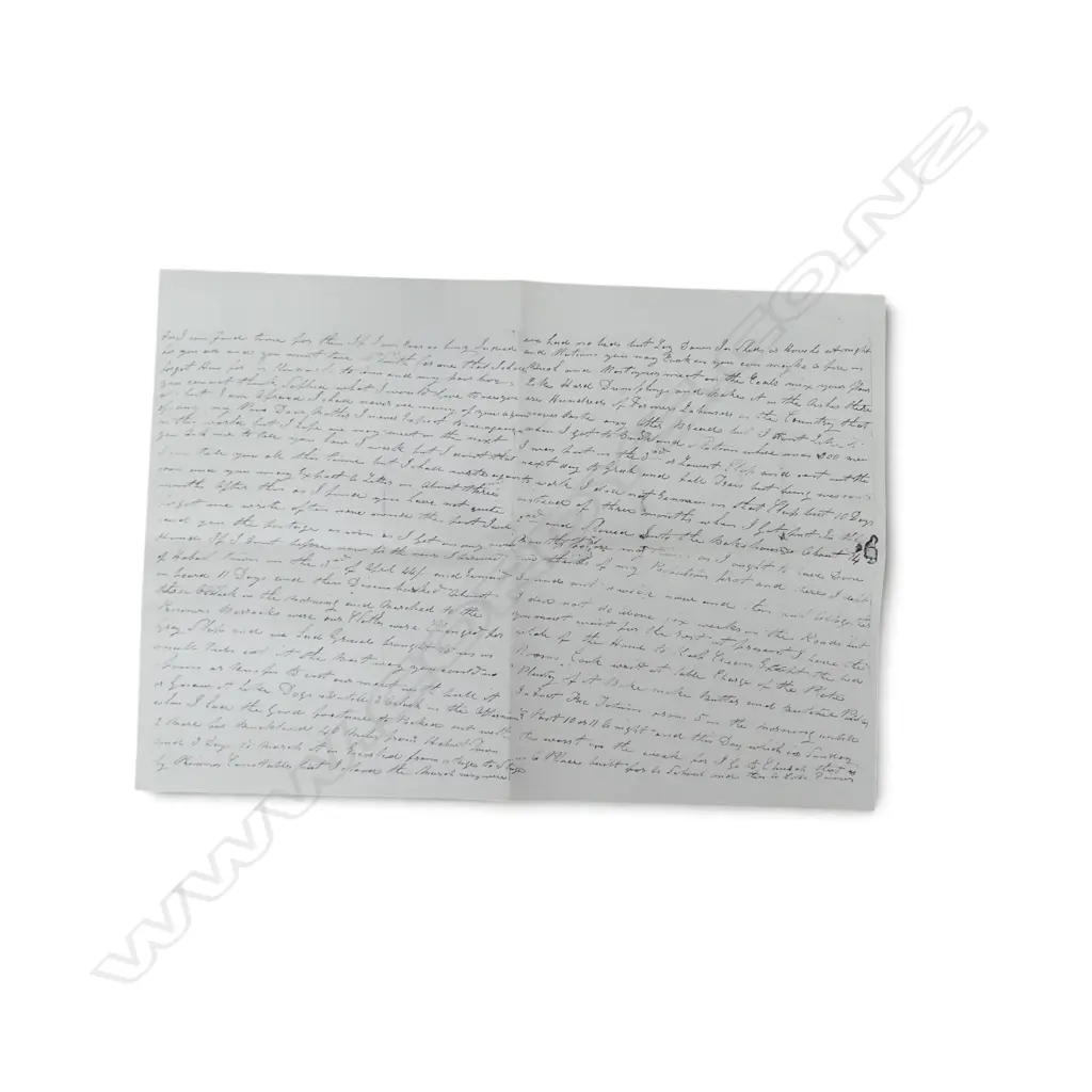 VICTORIAN FLAME MAHOGANY WRITING SLOPE, fitted interior, small faults, INCLUDES TASMANIAN PENAL LETTER 1846..., Image 1++