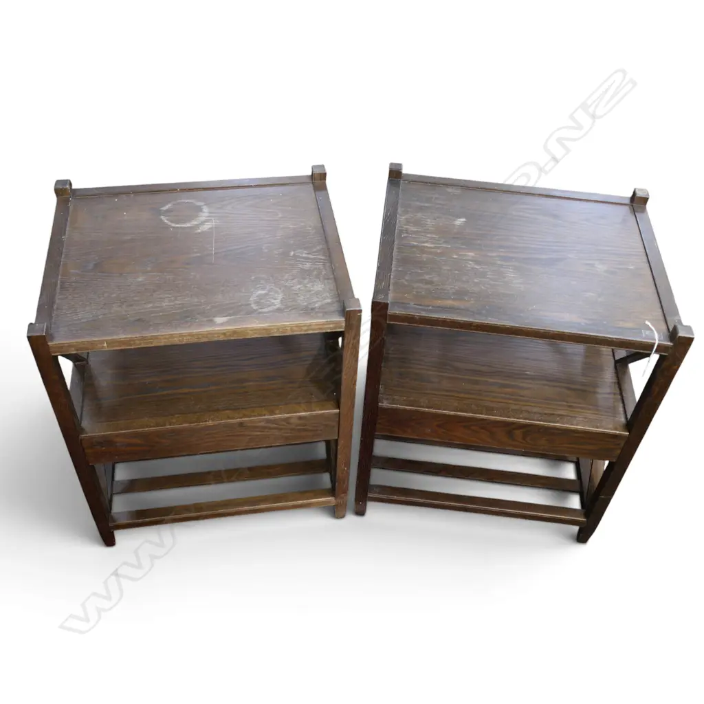 2 SIDE TABLES 600x500x730mm SOME MARKS Image 1++