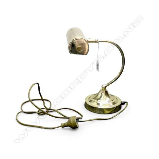 BRASS DESK LAMP H.275mm