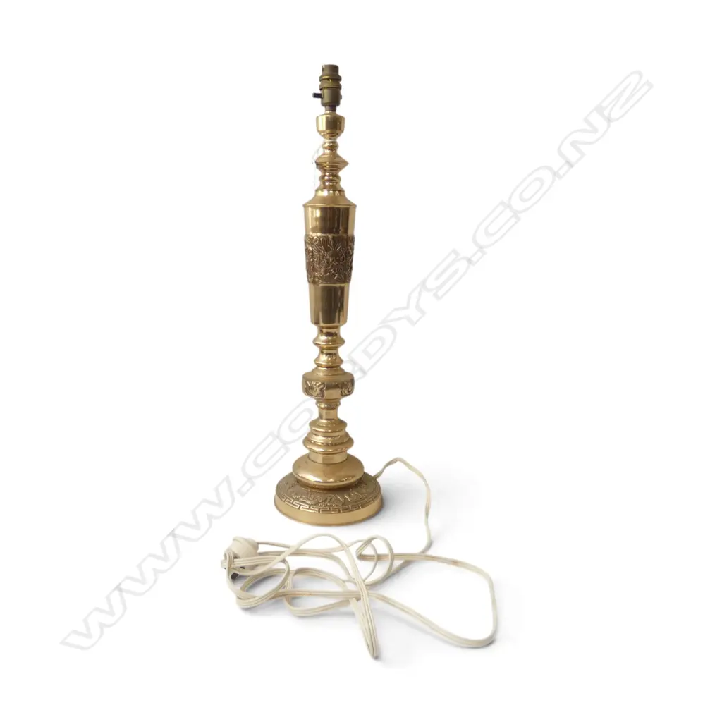 BRASS TABLE LAMP BASE H.630mm Image 1++