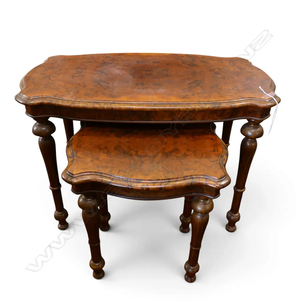 2 NESTING BURR TABLES W.710mm Image 1++