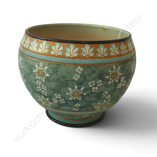 DOULTON LAMBETH JARDINIERE H.250mm, 350mm dia