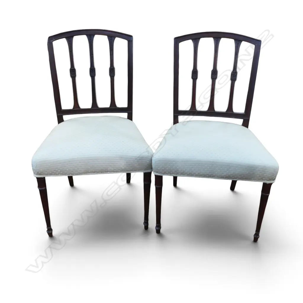 PR SHERATON STYLE DINING CHAIRS Image 1++