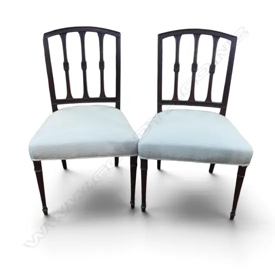 PR SHERATON STYLE DINING CHAIRS