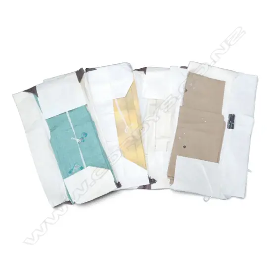 4 JAPANESE SILK OR WOOL KIMONOS 