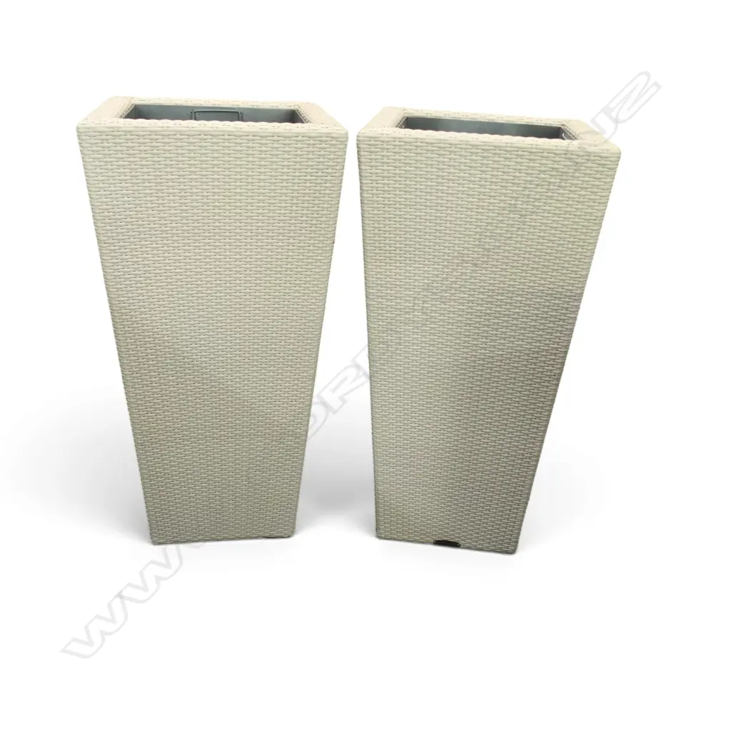 PR DEDON DESIGNER OUTDOOR PLANTERS 435x435x880mm Image 1++