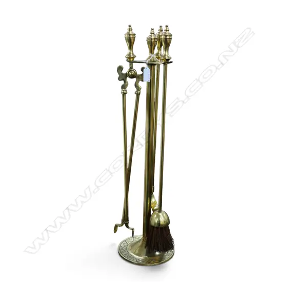 BRASS FIRE TOOLS H.630mm