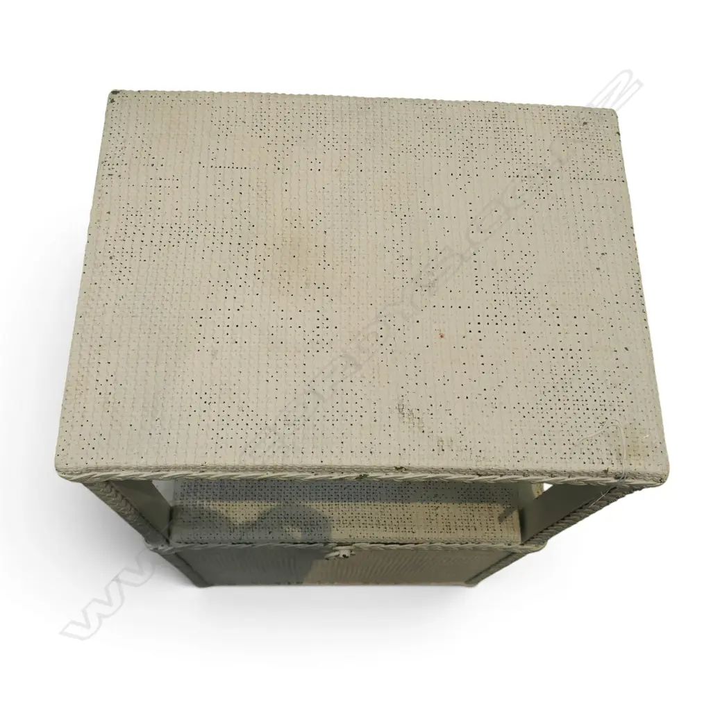 WHITE PAINTED SIDE TABLE 405x310x660mm Image 1++