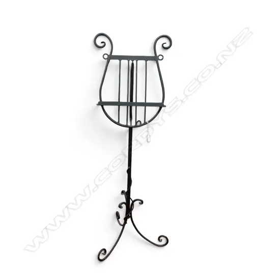 MUSIC STAND, LYRE DESIGN H.1210mm
