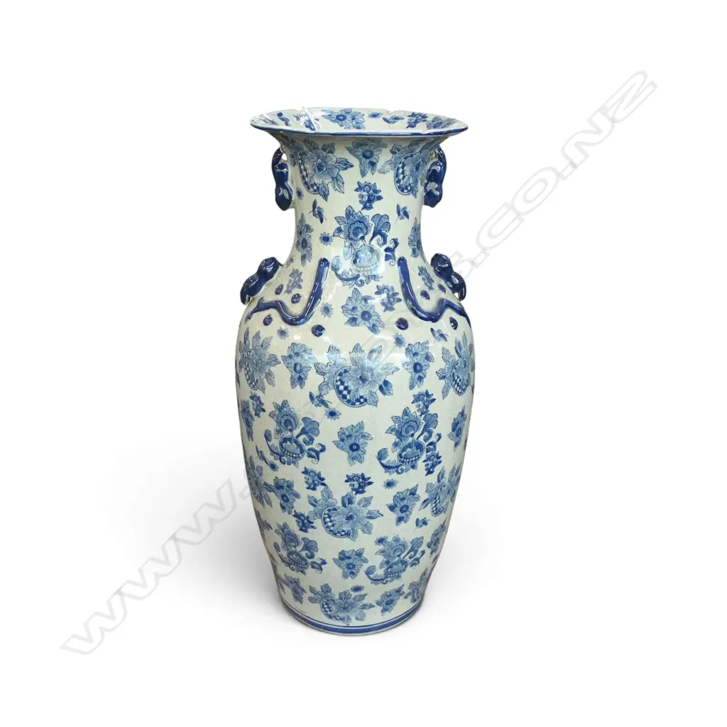 ORIENTAL B/W VASE H.600mm Image 1++