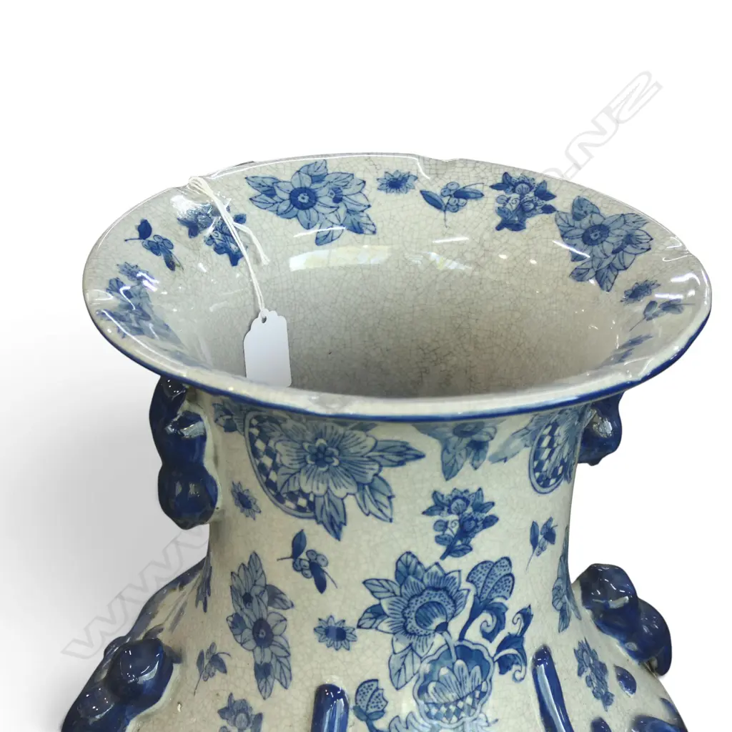 ORIENTAL B/W VASE H.600mm Image 1++