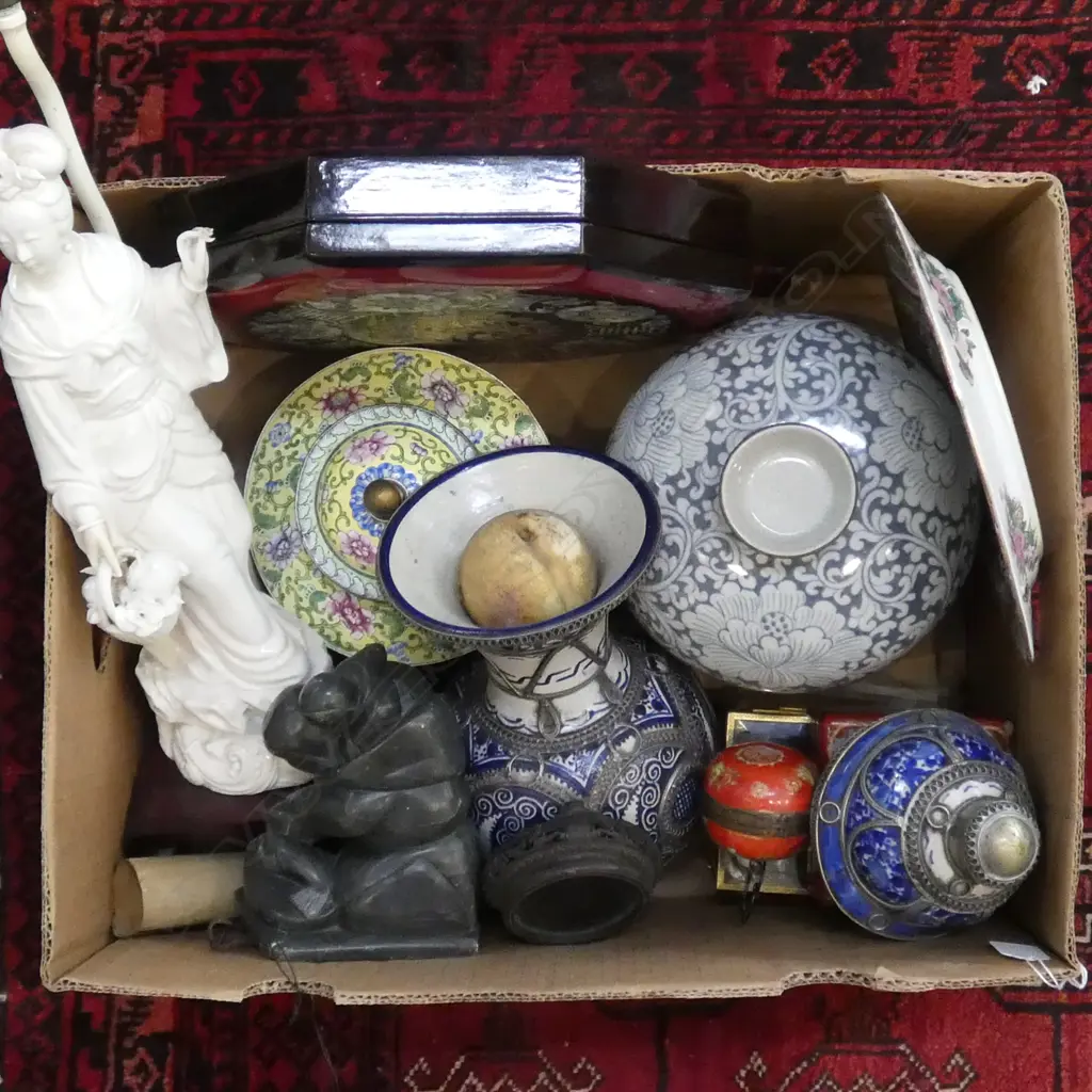 ASST. ORIENTAL ITEMS; LIDDED CONTAINERS ETC Image 1++